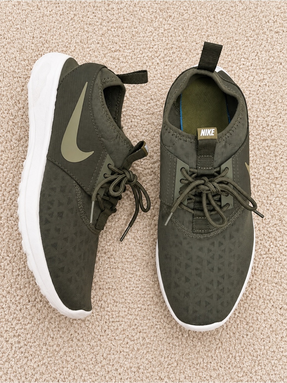 Nike Juvenate Olive Green Lightweight Sneakers